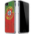 Portuguese Flag Dark Wood iPhone SE (2nd & 3rd Gen) Clear Case